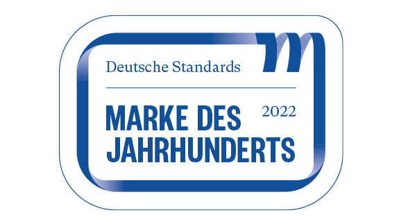 Logo "Deutsche Standards - Marke des Jahrhunderts 2022" - RAL FARBEN - Auszeichnungen