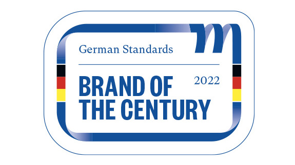 Logo "German Standards - Brand of the Century 2022" - RAL COLOURS - Awards