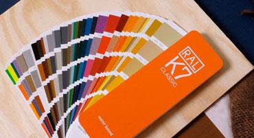 Water based RAL K7 as an innovation in the colour card industry