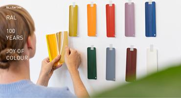 RAL COLOURS celebrates its 100th anniversary and launches Raw Color Edition