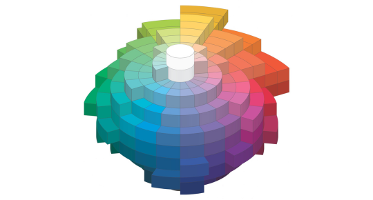 RAL DESIGN SYSTEM plus | RAL FARBEN Dreidimensionales Modell des Farbsystems RAL DESIGN SYSTEM plus | RAL COLOURS Three-dimensional model of the colour system 